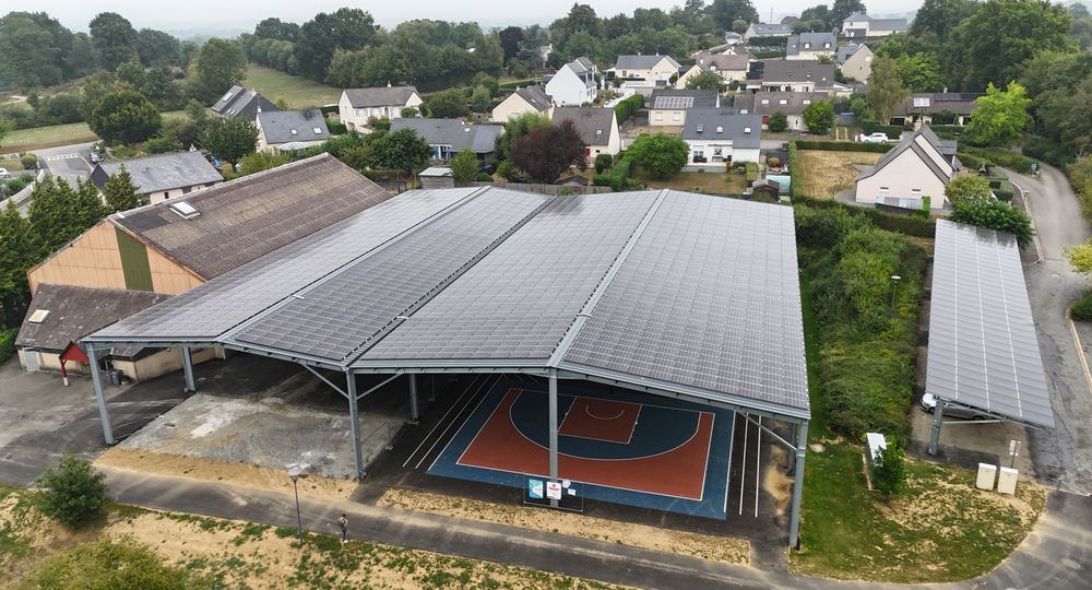 Ombrières photovoltaïques